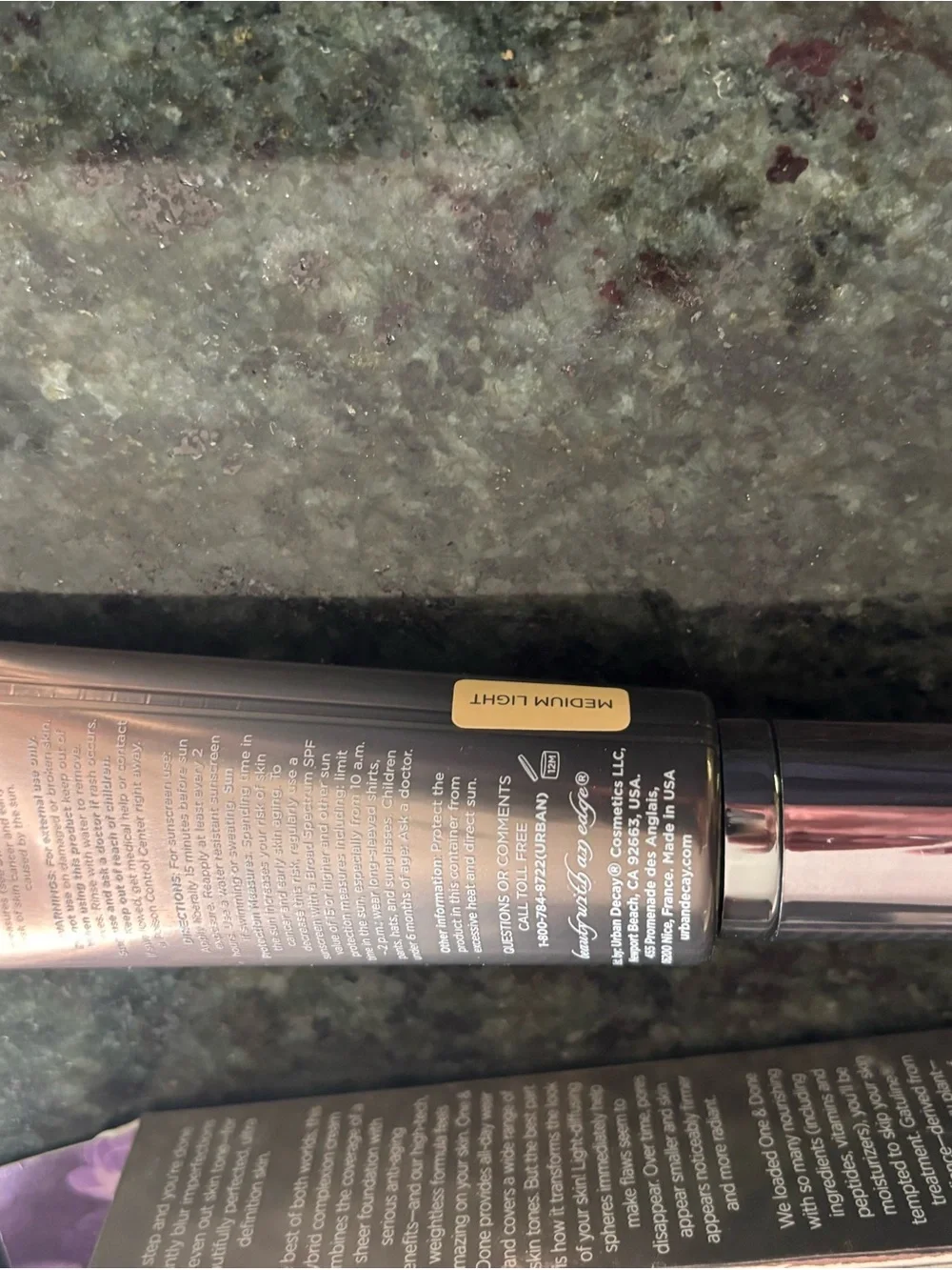 Urban Decay Naked Skin Hybrid Complexion Perfector — Rose Gold